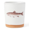 Grayling Ceramics Tumbler - FISH WHITE