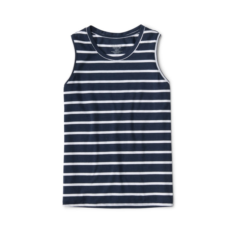 Perfect Tank Top - NAVY/WHITE STRIPE