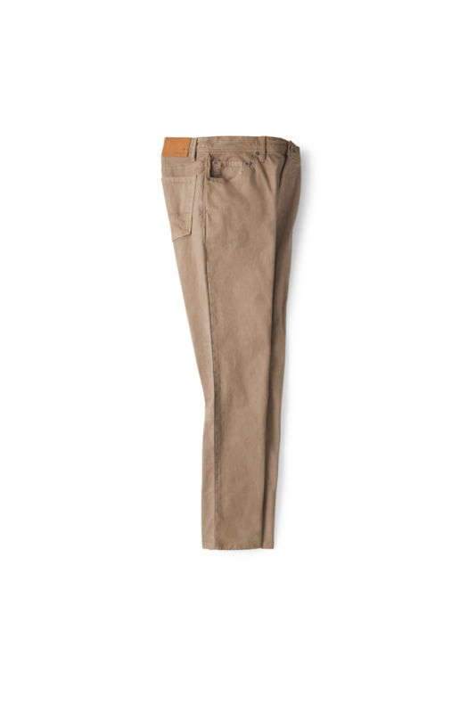 Men&rsquo;s 1856 Stretch Twill 5-Pocket Pants - MUSHROOM image number 1