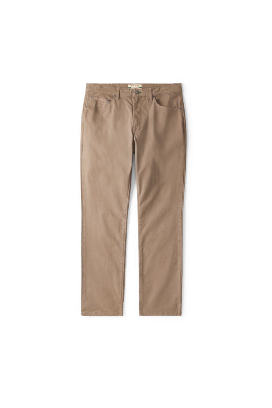 Men&rsquo;s 1856 Stretch Twill 5-Pocket Pants - MUSHROOM image number 0