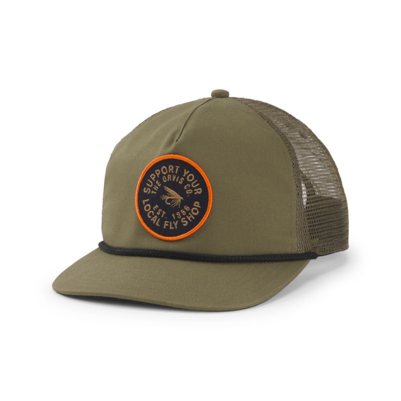 Fly Shop Rope Hat - MOSS image number 0