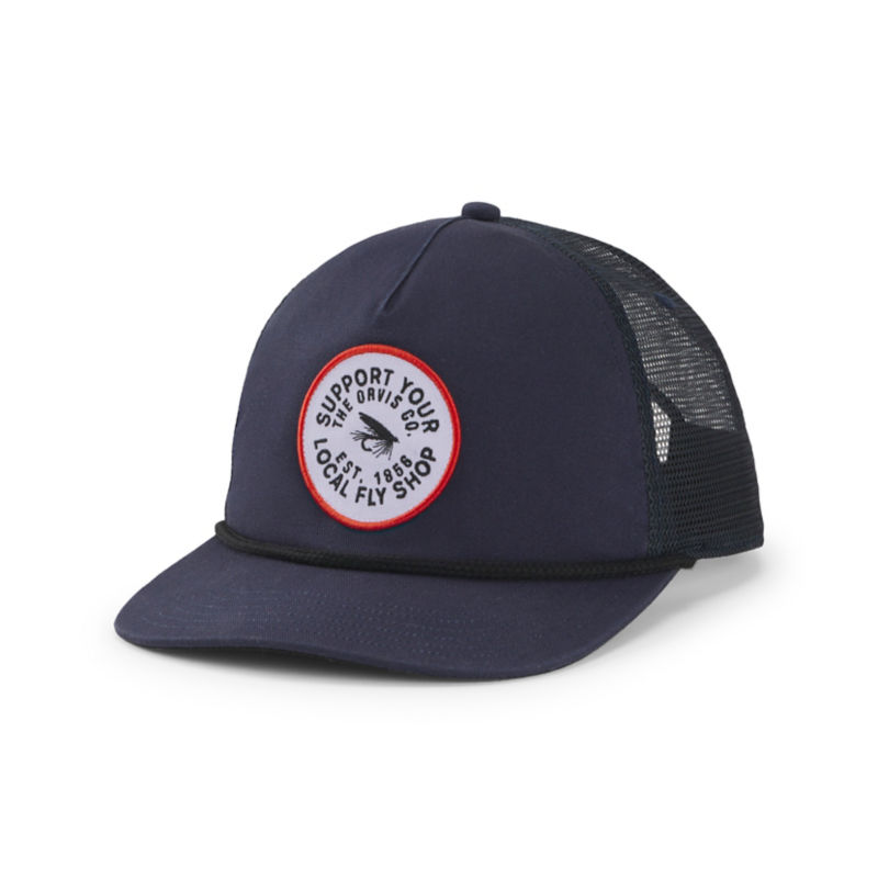 Fly Shop Rope Hat - TRUE NAVY