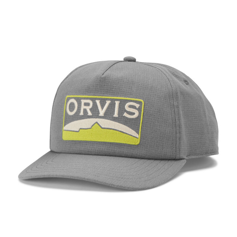 Trout Rising Ripstop Hat - MEDIUM GREY