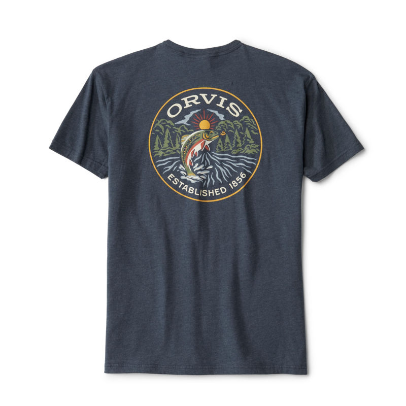 Spring Creek T-Shirt - NAVY image number 3