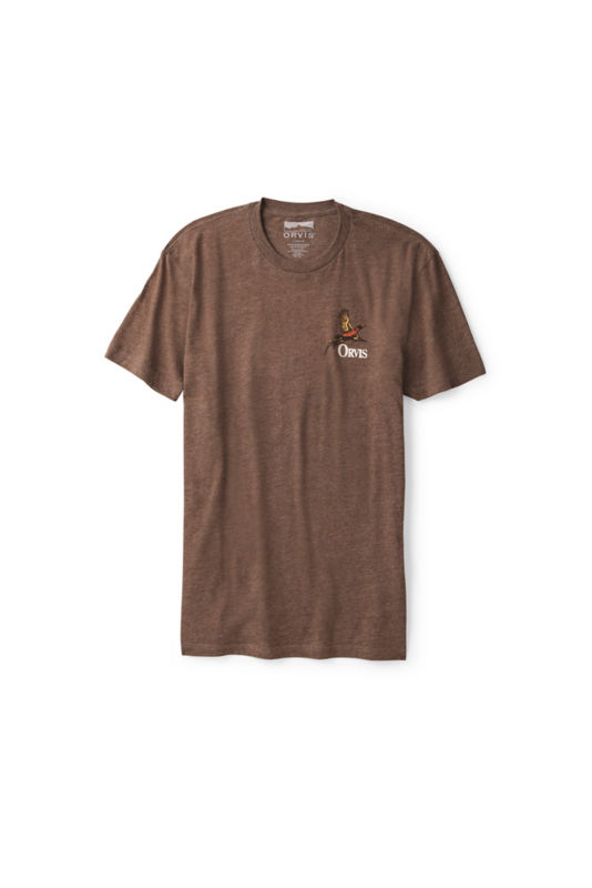 Pheasant Graphic T-Shirt - ESPRESSO image number 1
