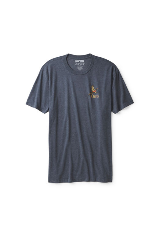 Pheasant Graphic T-Shirt - DARK NAVY image number 1