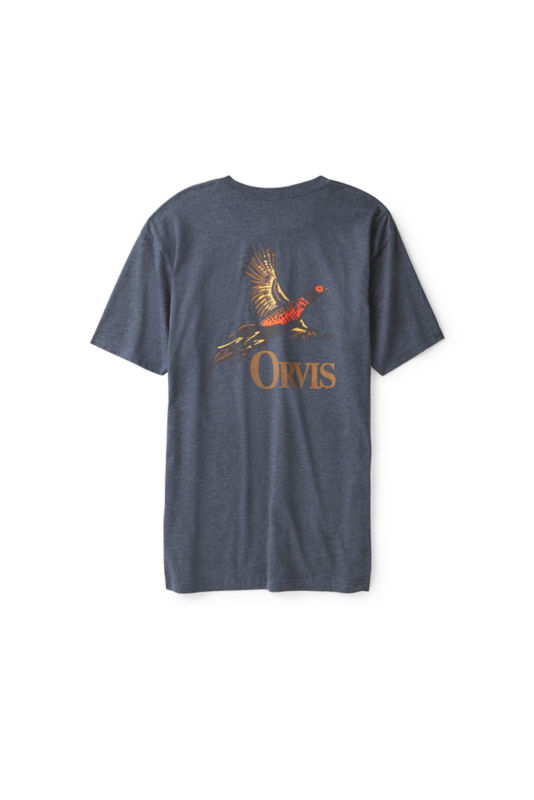 Pheasant Graphic T-Shirt - DARK NAVY