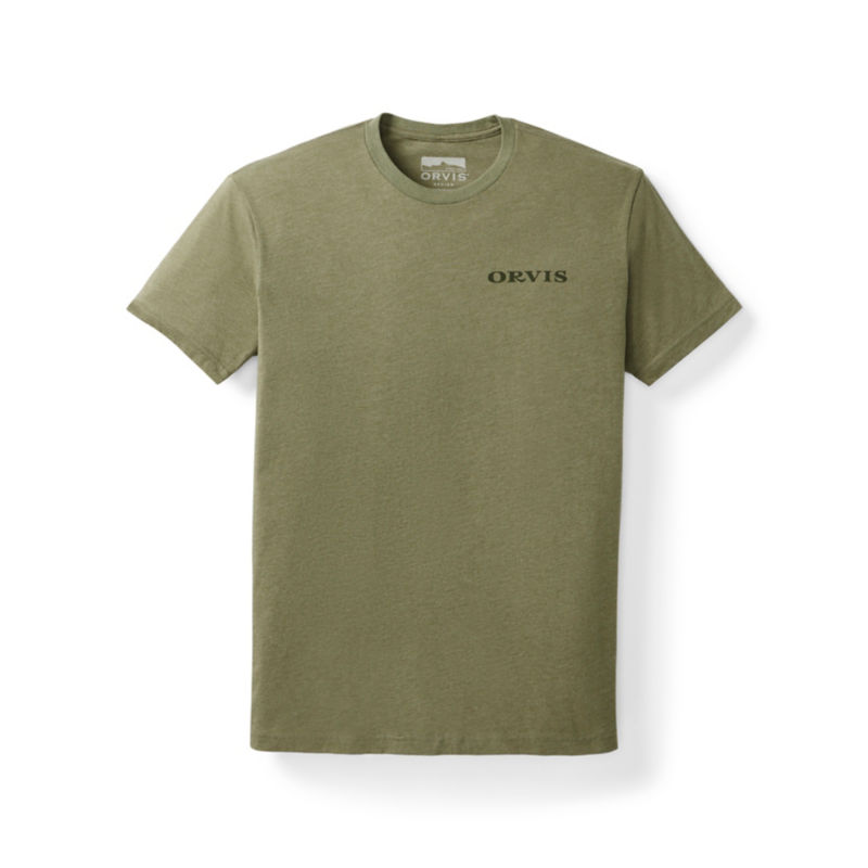 Crossed Rods T-Shirt - TARRAGON image number 1