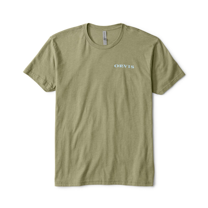 Crossed Rods T-Shirt - OLIVE image number 1