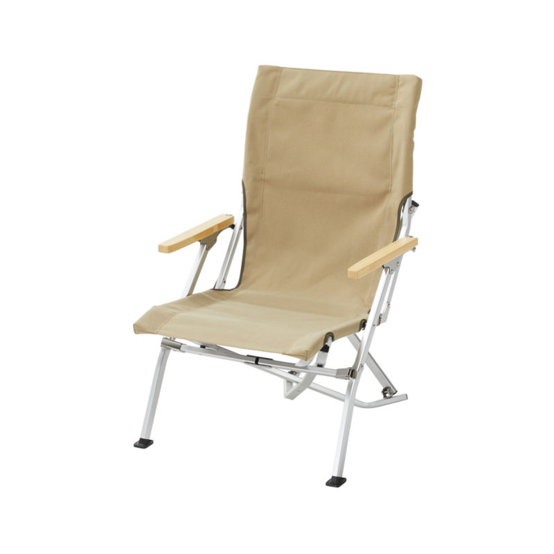 Snow Peak Low Beach Chair - KHAKI