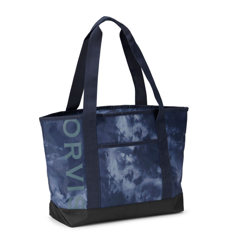 Orvis Adventure Tote Small - TRUE NAVY STORM CAMO