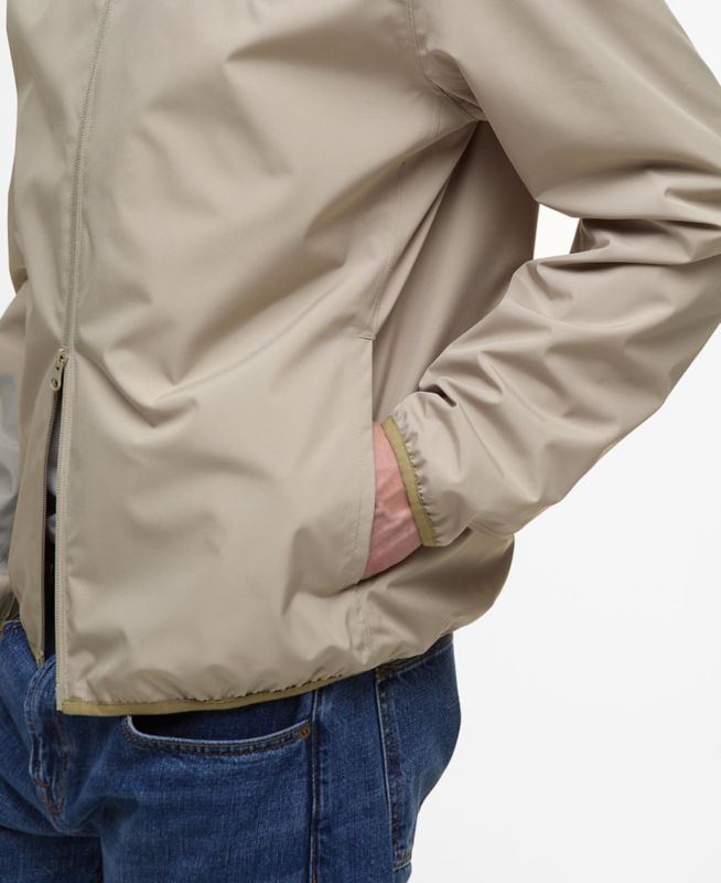 Barbour&reg; Korbel Waterproof Jacket - STONE image number 3