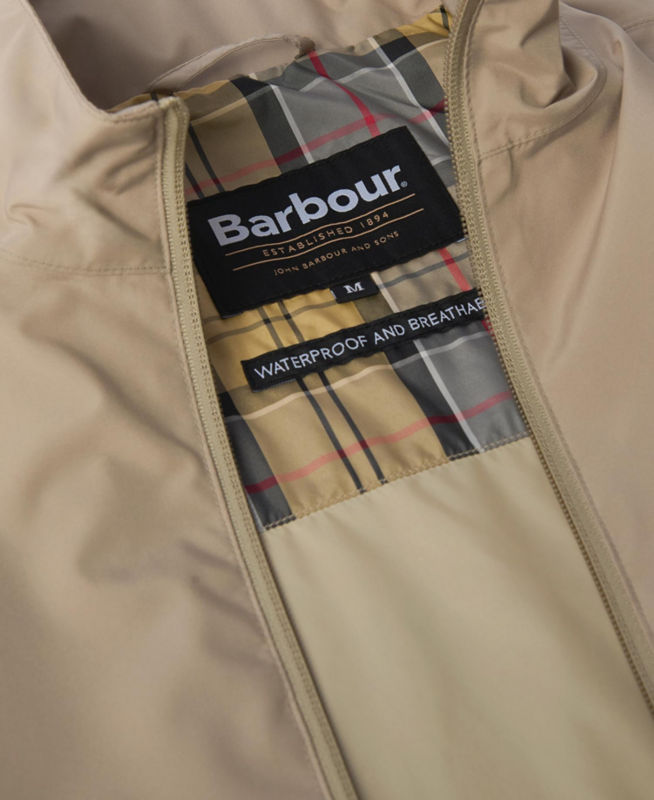 Barbour&reg; Korbel Waterproof Jacket - STONE image number 7