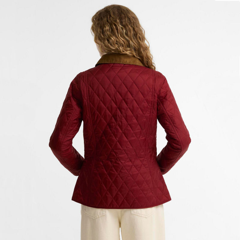 Barbour&reg; Annandale Quilted Jacket - CRANBERRY RED image number 2