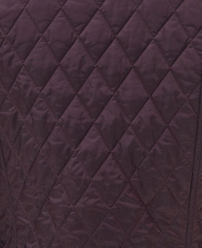 Barbour&reg; Annandale Quilted Jacket - BLACK CHERRY image number 7
