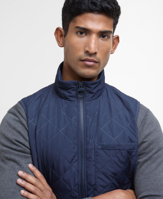 Barbour&reg; Filey Ultralight Quilted Gilet - NAVY image number 1