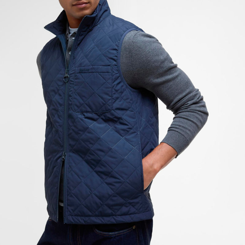 Barbour&reg; Filey Ultralight Quilted Gilet - NAVY image number 3
