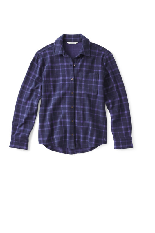 Women&rsquo;s Snowy River Button-Down Long-Sleeve Shirt - NAVY/DUSK PLAID image number 0