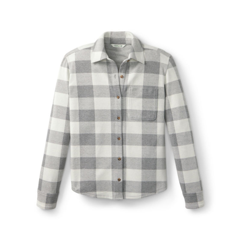 Women&rsquo;s Snowy River Button-Down Long-Sleeve Shirt - DARK GREY HEATHER BUFFALO CHECK image number 3
