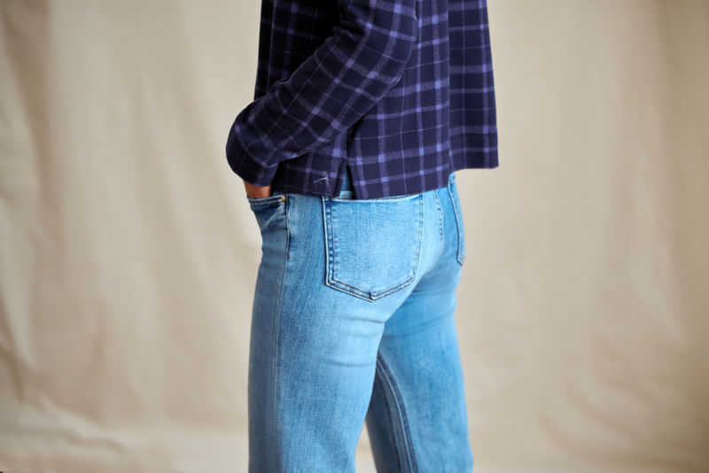 Women&rsquo;s Snowy River 1/4-Zip Sweatshirt - NAVY DUSK PLAID image number 2