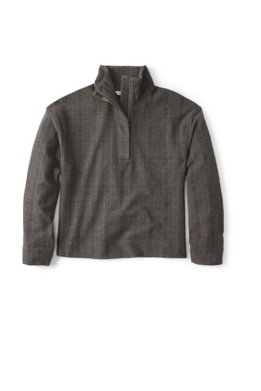 Women&rsquo;s Snowy River 1/4-Zip Sweatshirt - TARRAGON PLAID