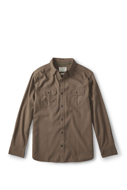 Men&rsquo;s Campfire Long-Sleeve Shirt - MUSHROOM