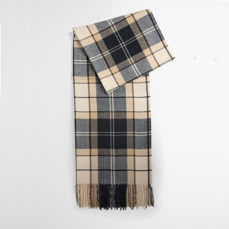 Barbour&reg; Hailes Tartan Scarf - LIGHT BIRCHWOOD DRESS TARTAN