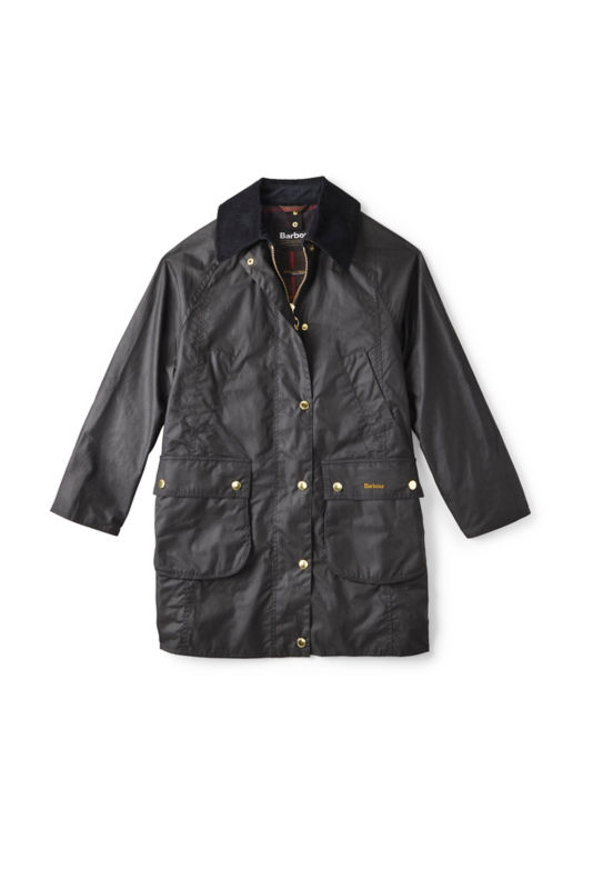 Barbour&reg; Beadnell Waxed Long Jacket - NAVY image number 7