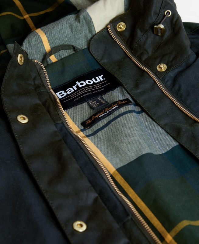 Barbour® Keeley Sylkoil Waxed Cotton Jacket | Orvis