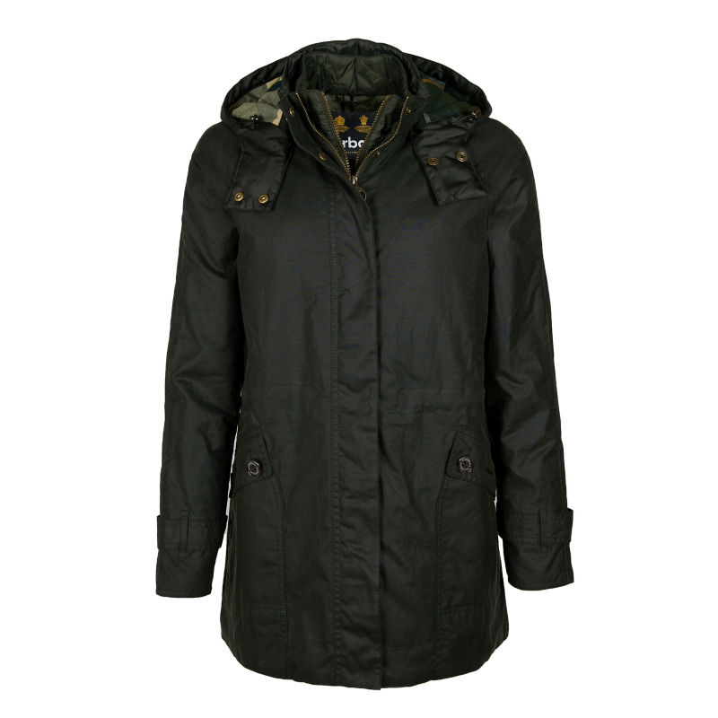 Barbour&reg; Cannich Waxed Jacket - SAGE image number 5