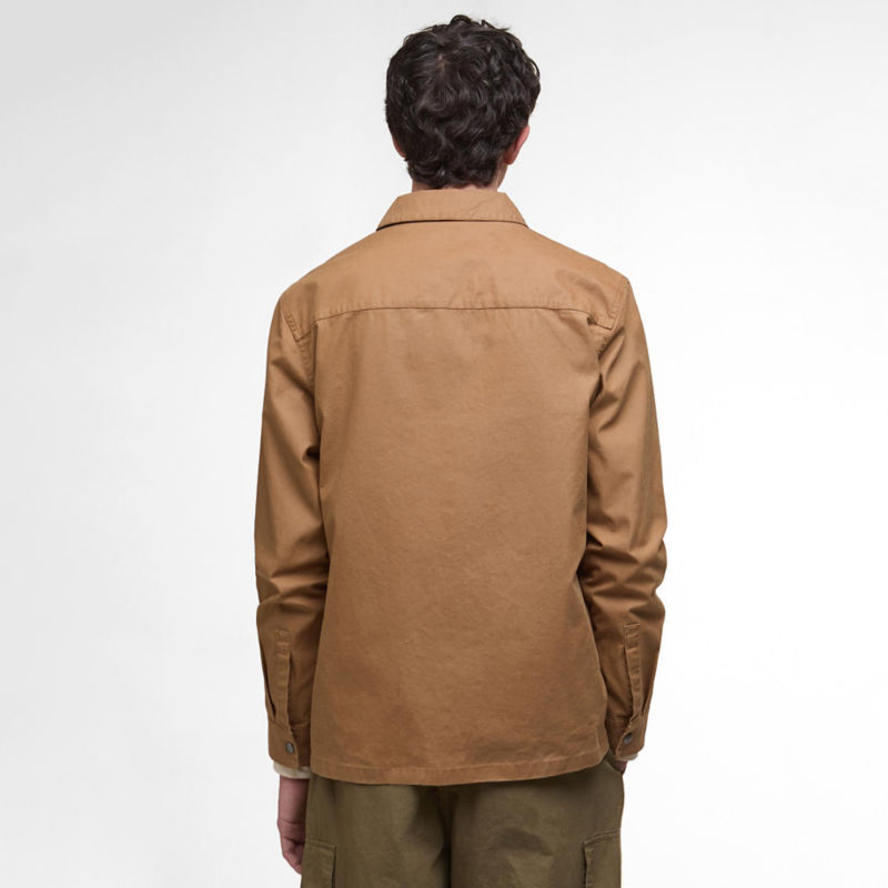 Barbour&reg; Kippford Canvas Jacket - BRONZE BROWN image number 4