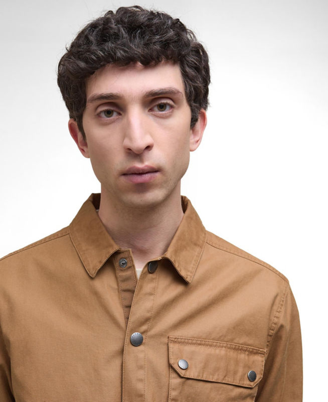 Barbour&reg; Kippford Canvas Jacket - BRONZE BROWN image number 1