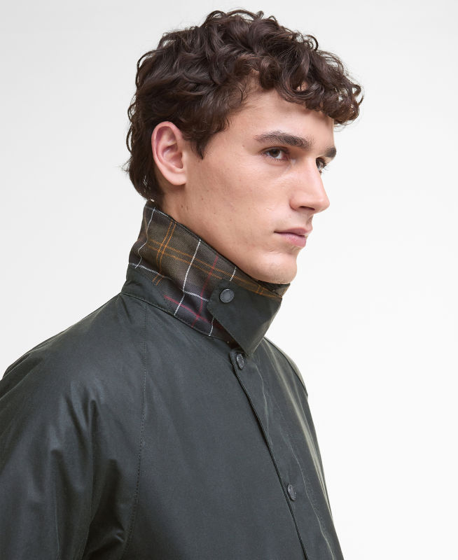 Barbour&reg; Tracker Waxed Jacket - SAGE EXCLUSIVE image number 2