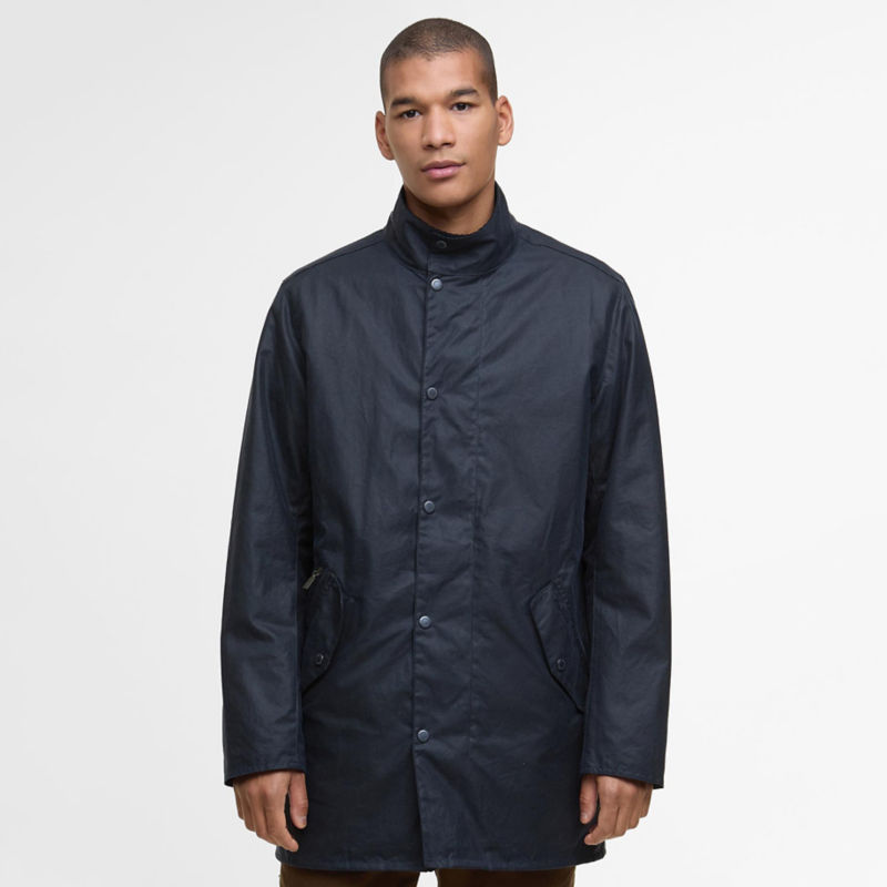 Barbour&reg; Chelsea Waxed Jacket - NAVY
