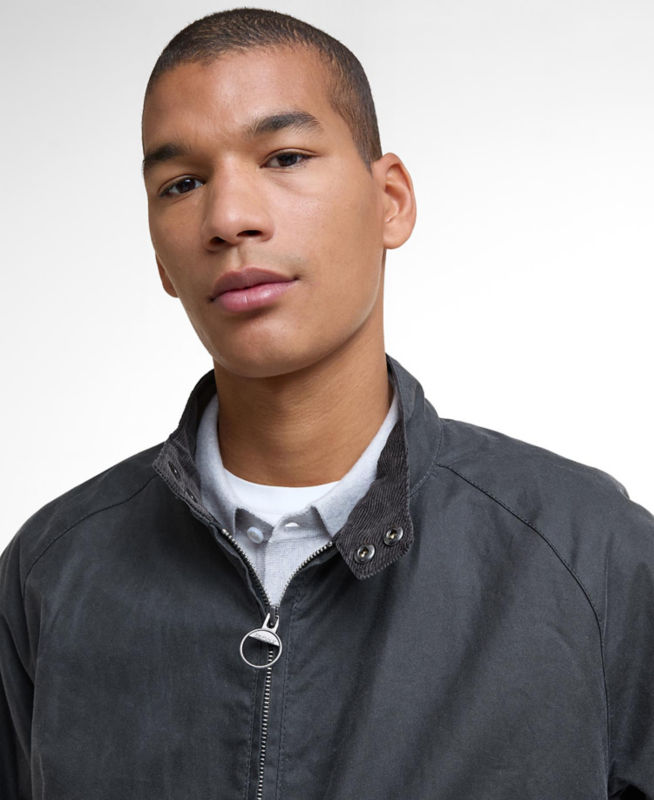 Barbour&reg; Modern Royston Waxed Jacket - GREY image number 1