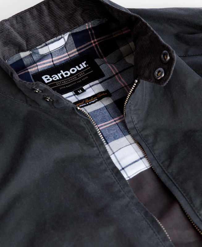 Barbour&reg; Modern Royston Waxed Jacket - GREY image number 7