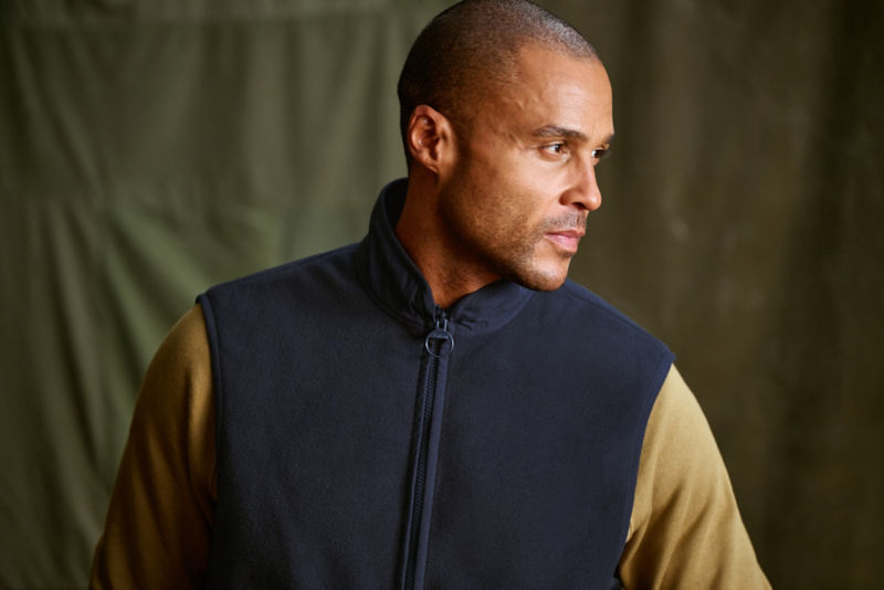 Barbour&reg; Lowich Fleece Gilet - NAVY image number 1