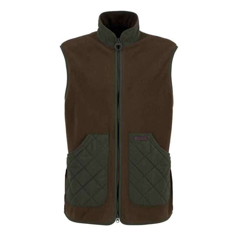 Barbour&reg; Lowich Fleece Gilet - OLIVE image number 6