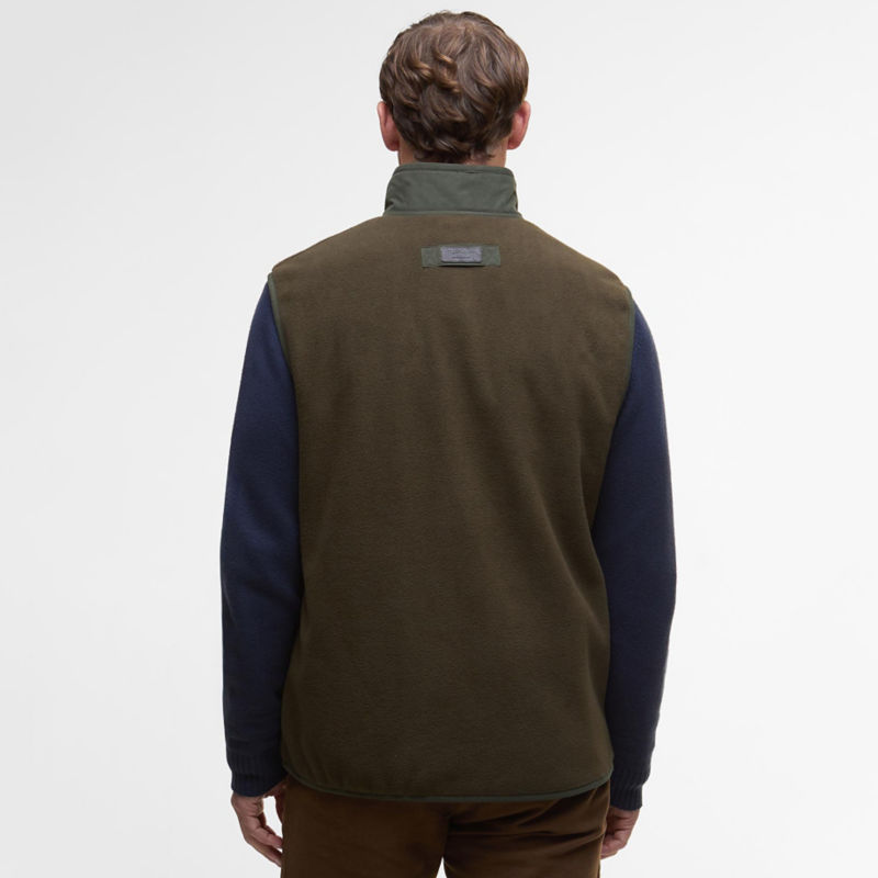 Barbour&reg; Lowich Fleece Gilet - OLIVE image number 5