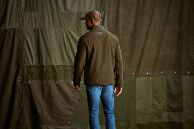 Barbour&reg; Lowich Fleece Jacket - OLIVE image number 4