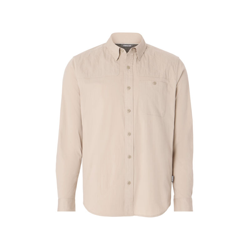 Men&rsquo;s Featherweight Long-Sleeve Shooting Shirt - SAND