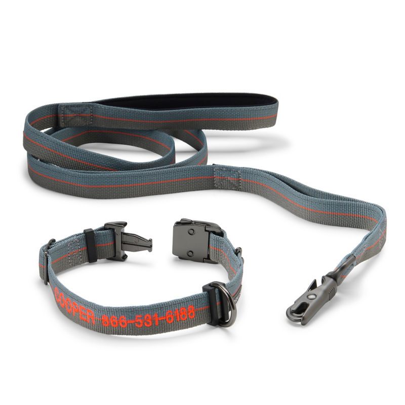 Tough Trail&reg; Collar & Leash Bundle - GRAY image number 0