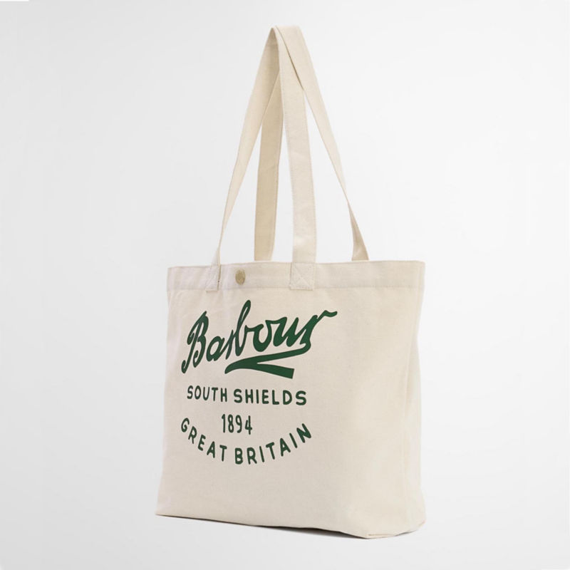 Barbour&reg; Script Tote - NATURAL image number 3