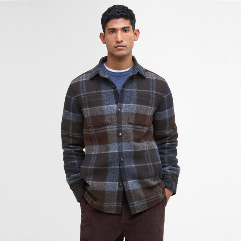Barbour&reg; Chapter Tailored Check Overshirt - MIDNIGHT OAK TARTAN