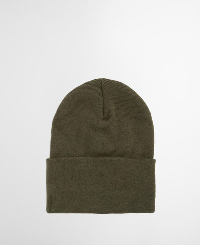 Barbour&reg; Harton Beanie - DEEP OLIVE image number 1