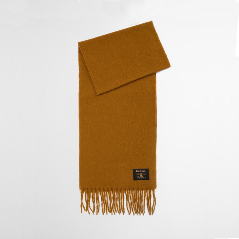Barbour&reg; Brandy Boucl&eacute; Scarf - BRONZE BROWN