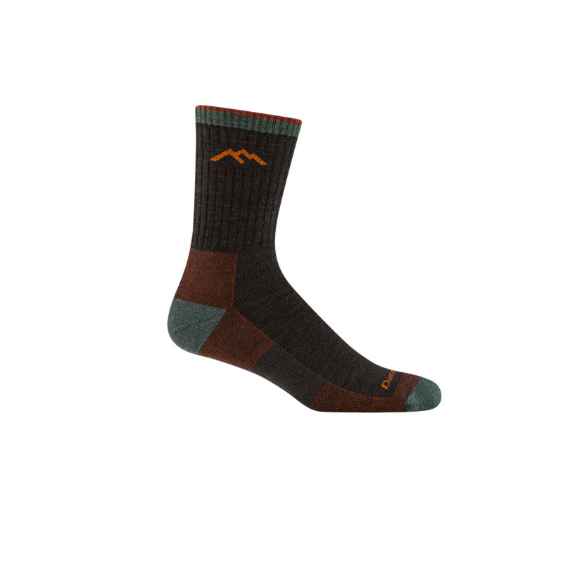 Darn Tough&reg; Hiker Midweight Micro Crew Socks - WALNUT