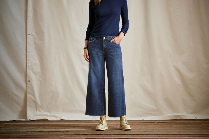 Kut from the Kloth&reg; Meg High-Rise Wide-Leg Jeans - EXHIBITED