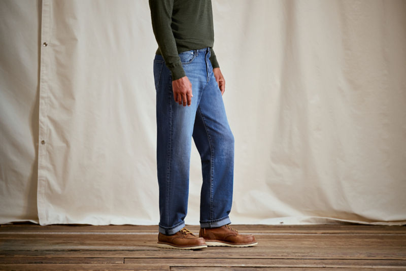 Mavi&reg; Marcel Classic Blue Loose Straight-Leg Jeans -  image number 3