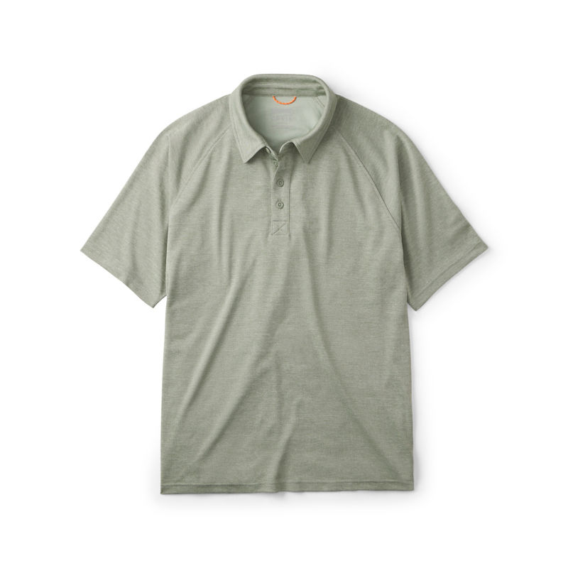 Performance Piqu&eacute; Polo - SILVER PINE image number 6